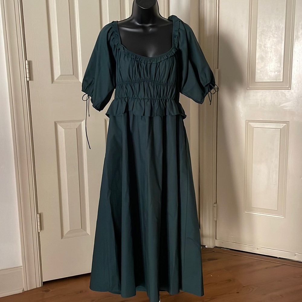 New Shirted Midi Dress (BOUTIQUE)